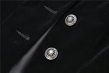 Gothic button jacket JW160 - Gothlolibeauty