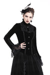 Gothic elegant lacey velvet blouse-shape jacket JW173 - Gothlolibeauty