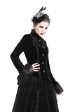 Gothic elegant lacey velvet blouse-shape jacket JW173 - Gothlolibeauty