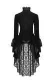 Gothic velvet swallow lace tail jacket JW174 - Gothlolibeauty