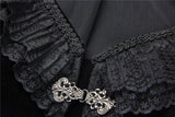 Gothic velvet swallow lace tail jacket JW174 - Gothlolibeauty