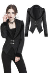 Elegant double collar Jacquard jacket JW179 - Gothlolibeauty