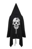 Gothic skull back baggy jacket JW181 - Gothlolibeauty