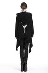 Gothic skull back baggy jacket JW181 - Gothlolibeauty