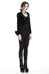 Gothic bat collar velvet short tailed jacket JW182 - Gothlolibeauty