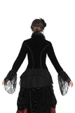 Gothic elegant velvet jacket JW184 - Gothlolibeauty