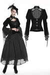 Elegant gothic velvet and lace jacket JW189 - Gothlolibeauty