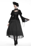 Elegant gothic velvet and lace jacket JW189 - Gothlolibeauty