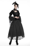 Elegant gothic velvet and lace jacket JW189 - Gothlolibeauty