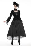 Elegant gothic velvet and lace jacket JW189 - Gothlolibeauty