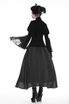Elegant gothic velvet and lace jacket JW189 - Gothlolibeauty