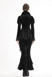 Gothic velvet two-pcs jacket JW191 - Gothlolibeauty