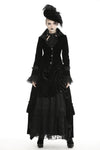 Gothic queen button up velvet jacket  JW220