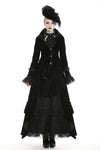 Gothic queen button up velvet jacket  JW220