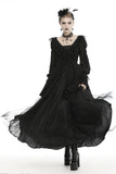 Gothic princess frilly bead button up thin coat JW221