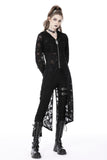 Punk decadent ripped long jacket JW241