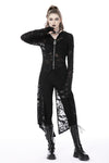 Punk decadent ripped long jacket JW241