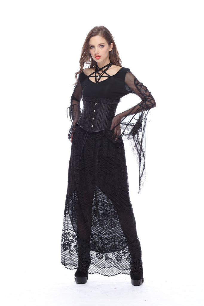 Casual hollow-out lace skirt KW097 – Gothlolibeauty