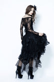 Halloween costumes Punk messy mesh and lace skirt KW106 - Gothlolibeauty