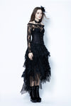 Halloween costumes Punk messy mesh and lace skirt KW106 - Gothlolibeauty