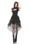 Punk messy cocktail short skirt KW121 - Gothlolibeauty