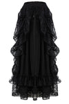 Gothic eleglant court skirt (price no incl. petticoat) KW123BK - Gothlolibeauty