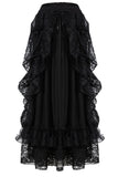 Gothic eleglant court skirt (price no incl. petticoat) KW123BK - Gothlolibeauty