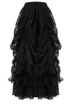 Gothic eleglant court skirt (price no incl. petticoat) KW123BK - Gothlolibeauty