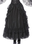 Gothic eleglant court skirt (price no incl. petticoat) KW123BK - Gothlolibeauty