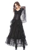 Gothic eleglant court skirt (price no incl. petticoat) KW123BK - Gothlolibeauty