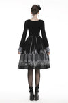 Gothic lolita Black and white skirt  KW153 - Gothlolibeauty