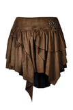 Steampunk irregular short skirt KW163 - Gothlolibeauty