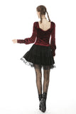 Daily easy matching velvet short skirt KW193
