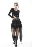 Punk magic high low lace skirt KW213