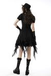 Gothic lolita irregular tasseled skirt KW218