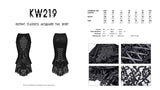 Gothic classics jacquard tail skirt KW219