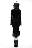 Gothic classics jacquard tail skirt KW219