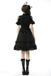 Black lolita frilly petticoat skirt KW224