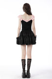 Black dolly frilly mini petticoat  KW240BK