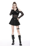 Rebel rock cross bag pleated skirt KW255