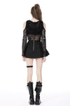Rebel rock cross bag pleated skirt KW255
