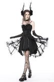 Gothic luxe court mesh tunic skirt KW262
