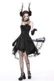 Gothic luxe court mesh tunic skirt KW262
