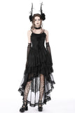 Gothic chiffon high low petticoat KW263