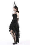 Gothic chiffon high low petticoat KW263