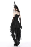 Gothic chiffon high low petticoat KW263