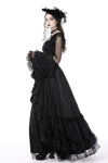 Gothic vintage court maxi skirt KW264