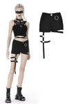 Punk bandage thigh irregular shorts PW103 - Gothlolibeauty