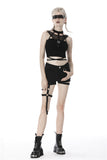 Punk bandage thigh irregular shorts PW103 - Gothlolibeauty