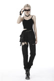 Punk irregular hollow thigh casual trousers  PW108 - Gothlolibeauty